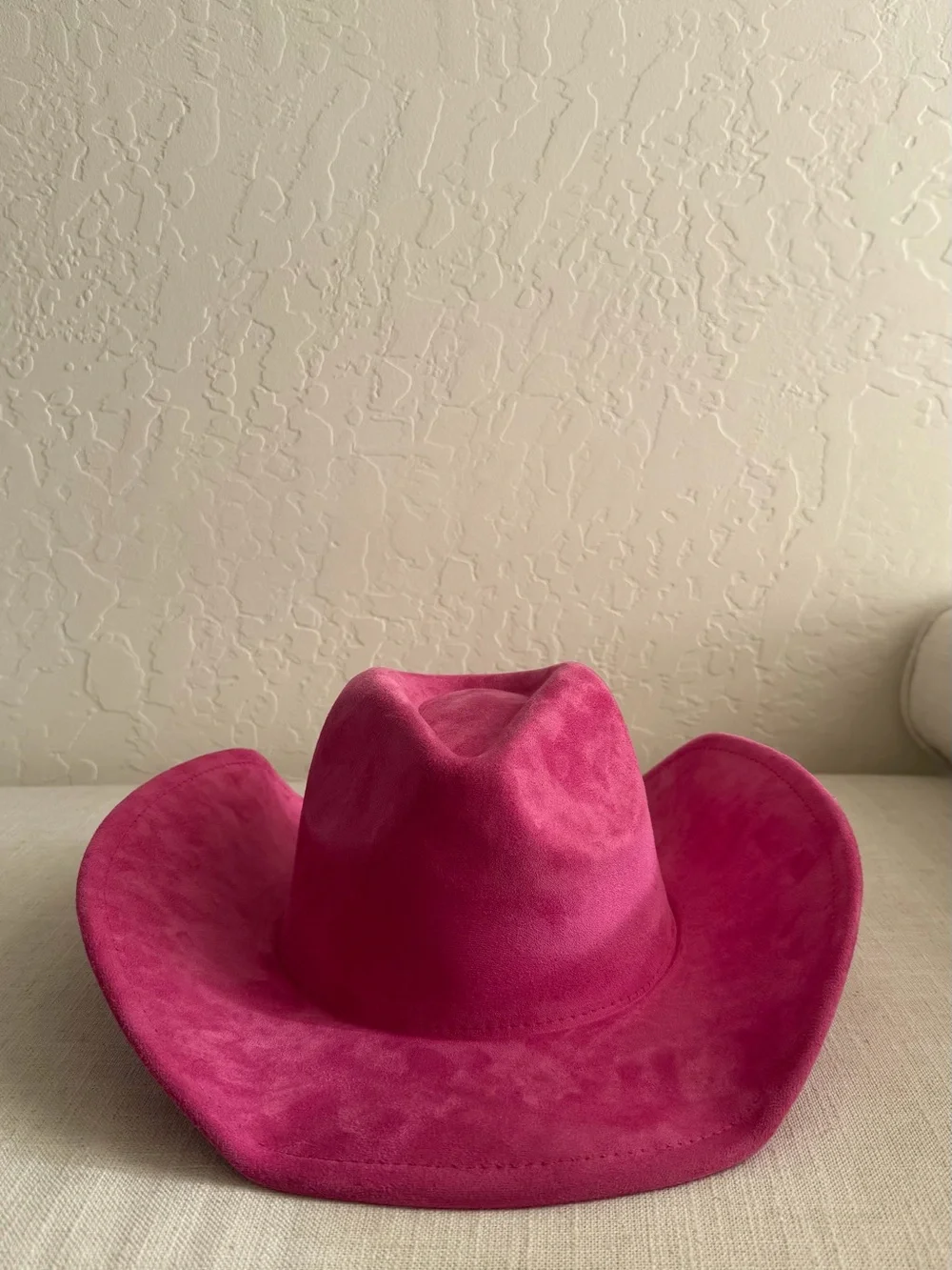 Handmade vibrant pink